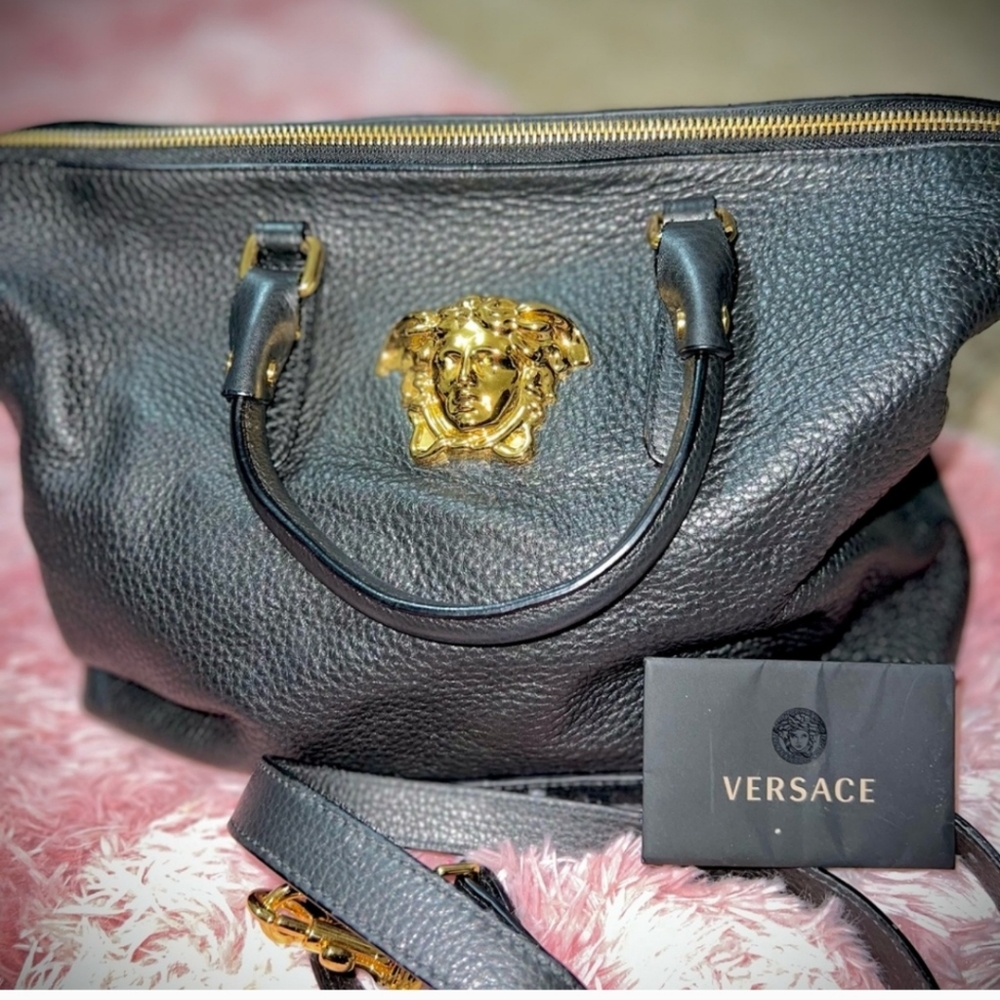 Versace hobo style handbag/ crossbody bag